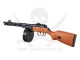 PPSH SUBMACHINE GUN - REAL WOOD