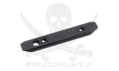 7-SLOT KEYMOD/MLOCK RAIL METAL 