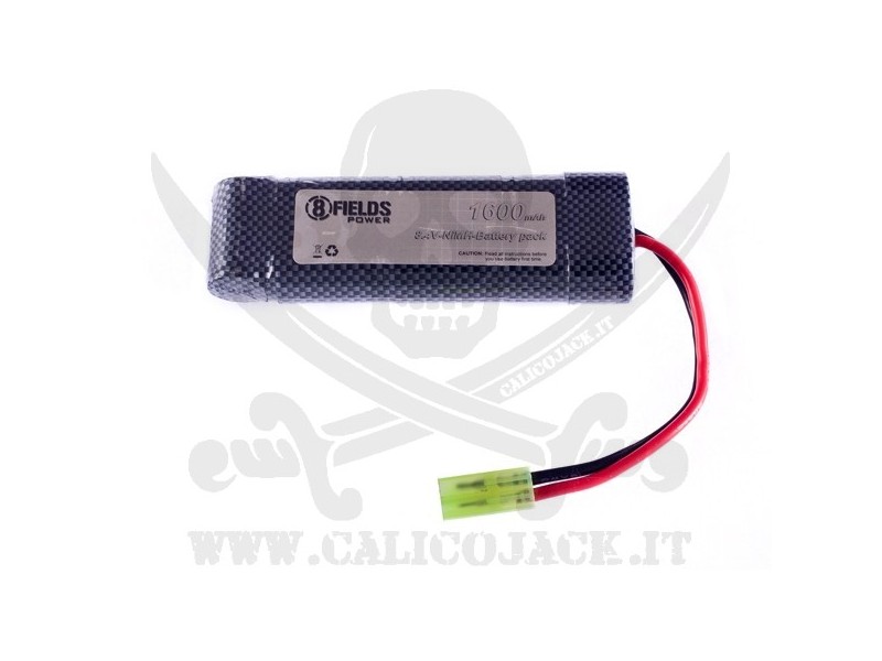 BATTERY NiMh 8,4V 1600mAh 