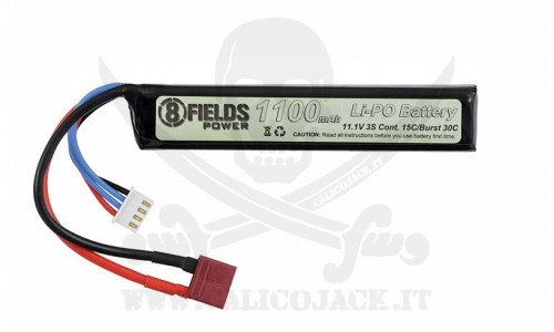 Li-Po 11,1V 1100mAh 15/30C T-Connector