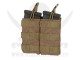 DOUBLE POUCH FOR M4/M16/AK-74 OD