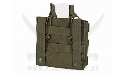 DOUBLE POUCH FOR M4/M16/AK-74 OD