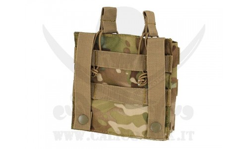 PORTA CARICATORE DOPPIO M4/AK74 MULTICAM