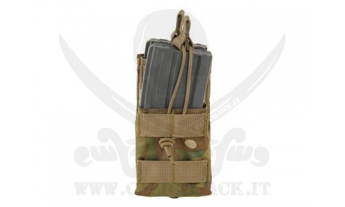 TASCA DOPPIA CARICATORE M4/AK74 MULTICAM