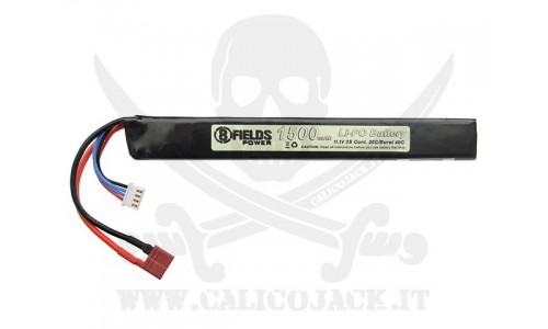 TUBO Li-Po 11,1V 1500mAh 20/40C T-Connector