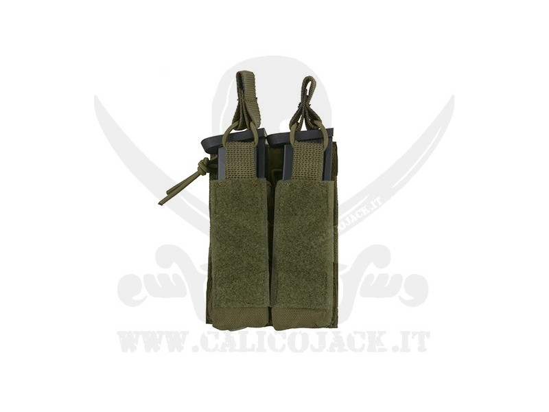 DOUBLE PISTOL MAG POUCH OD