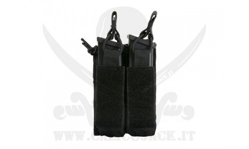 DOUBLE PISTOL MAG POUCH BK