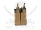 DOUBLE PISTOL MAG POUCH DE