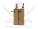 DOUBLE PISTOL MAG POUCH DE