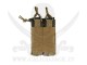 DOUBLE PISTOL MAG POUCH MULTICAM