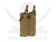 DOUBLE PISTOL MAG POUCH MULTICAM