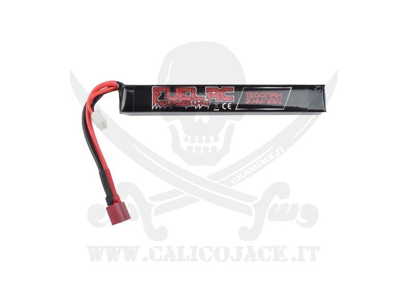 Li-Po 7,4V 1500mAh 25C DEANS