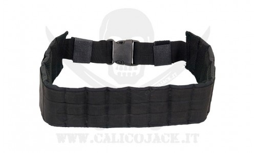 PADDED PATROL BELT BK