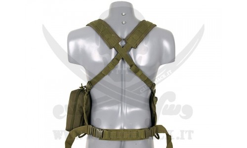 COMMANDO RECON CHEST HARNESS GREEN