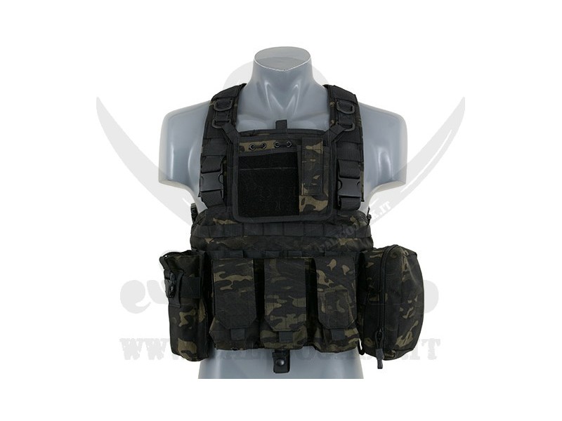 COMMANDO RECON CHEST MULTICAM BLACK