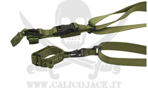 TRACOLLA BUNGEE A 3 PUNTI VERDE