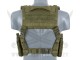 SPLIT FRONT CHEST HARNESS GREEN