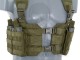 SPLIT FRONT CHEST HARNESS GREEN