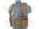 SPLIT FRONT CHEST HARNESS COYOTE