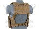 SPLIT FRONT CHEST HARNESS COYOTE