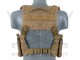 SPLIT FRONT CHEST HARNESS COYOTE