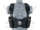 SPLIT FRONT CHEST HARNESS BLACK