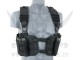 SPLIT FRONT CHEST HARNESS BLACK