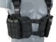 SPLIT FRONT CHEST HARNESS BLACK