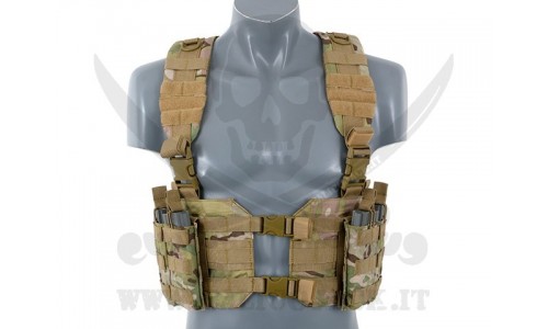 SPLIT FRONT CHEST HARNESS MULTICAM