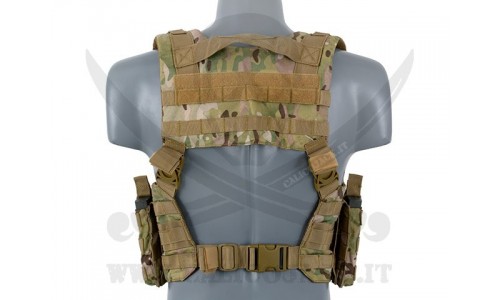 SPLIT FRONT CHEST HARNESS MULTICAM