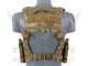 SPLIT FRONT CHEST HARNESS MULTICAM