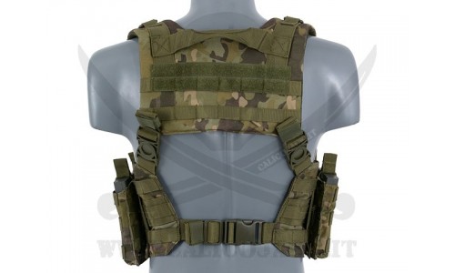 SPLIT FRONT CHEST HARNESS MULTICAM TROPIC