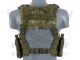 SPLIT FRONT CHEST HARNESS MULTICAM TROPIC