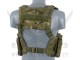 SPLIT FRONT CHEST HARNESS MULTICAM TROPIC