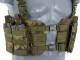 SPLIT FRONT CHEST HARNESS MULTICAM TROPIC