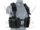 SPLIT FRONT CHEST HARNESS MULTICAM BLACK