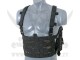 CHEST BACKPACK MULTICAM BLACK