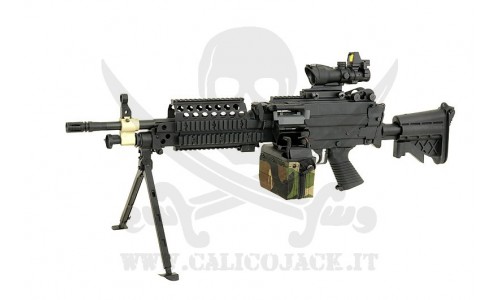 A&amp;K 1500BB M249 WOODLAND