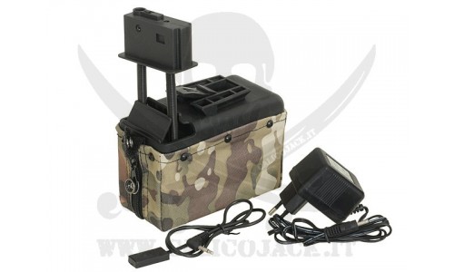 A&K 1500BB M249 MULTICAM