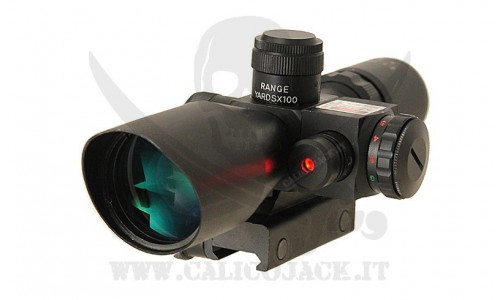 2.5-10X40 + LASER SCOPE