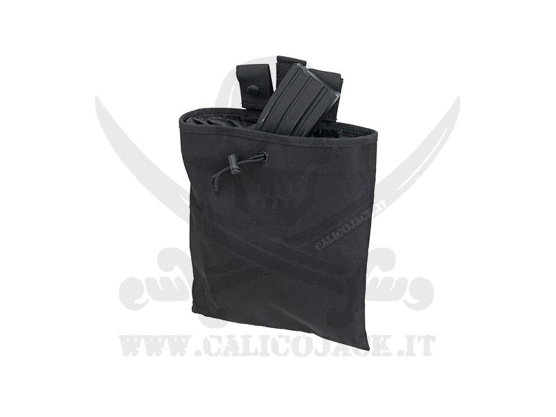 ROLL-UP DUMP POUCH BLACK