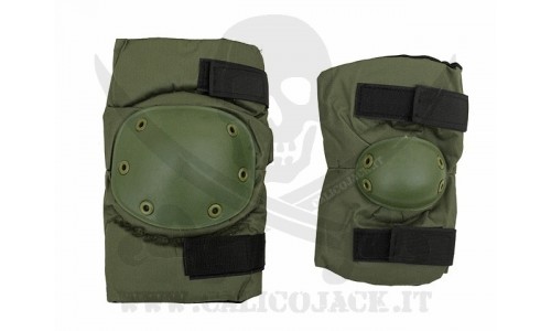 KNEE AND ELBOW PADS SET 2.0 GREEN