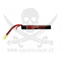 BAT TUBO Li-Po 7,4V 1500mAh 25C