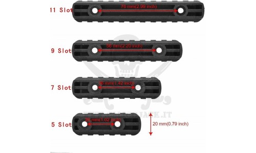 SET POLYMER RAIL MPOE COYOTE
