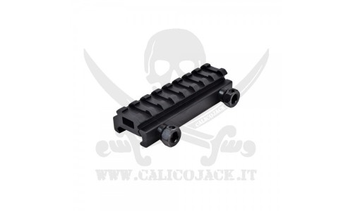 FLAT TOP RAIL MOUNT 1CM (S18)