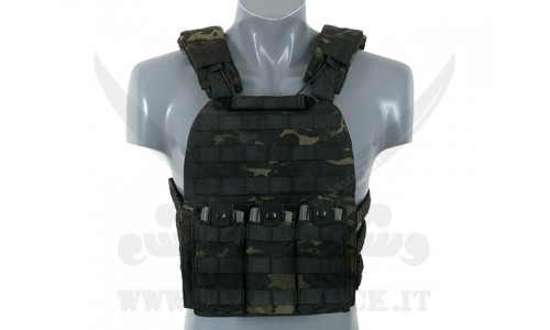 DEFENSE PLATE CARRIER MULTICAM BLACK