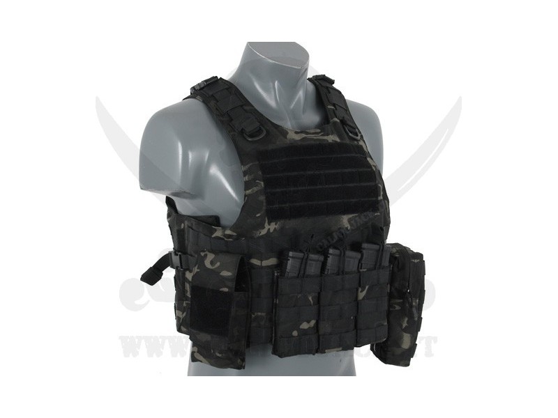 AAV FSBE ASSAULT VEST V2 MULTICAM BLACK