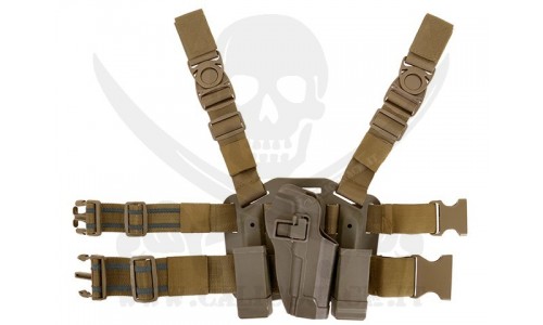HOLSTER W/DROP M9/M92 COYOTE
