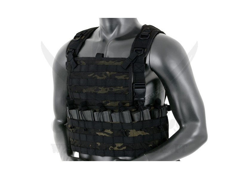 RIFLEMAN CHEST RIG MULTICAM BLACK