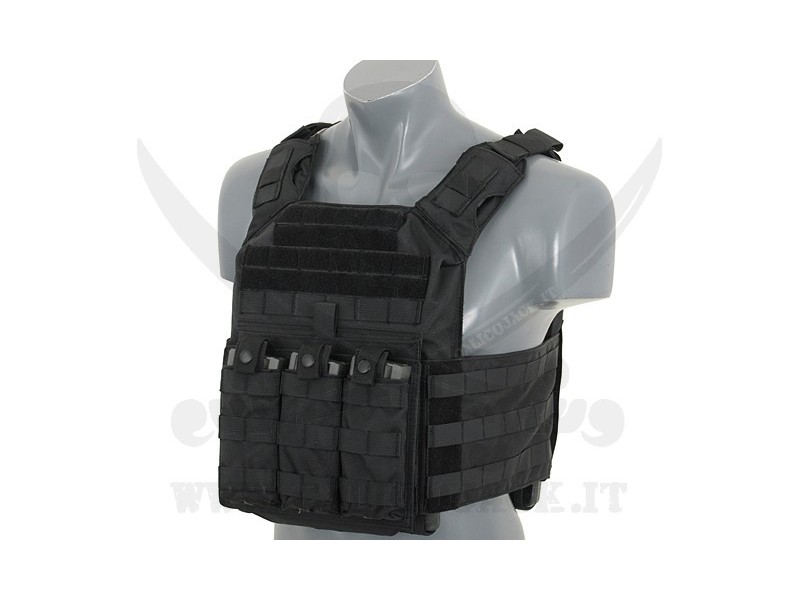 FIRST RESPONDER PLATE CARRIER BK
